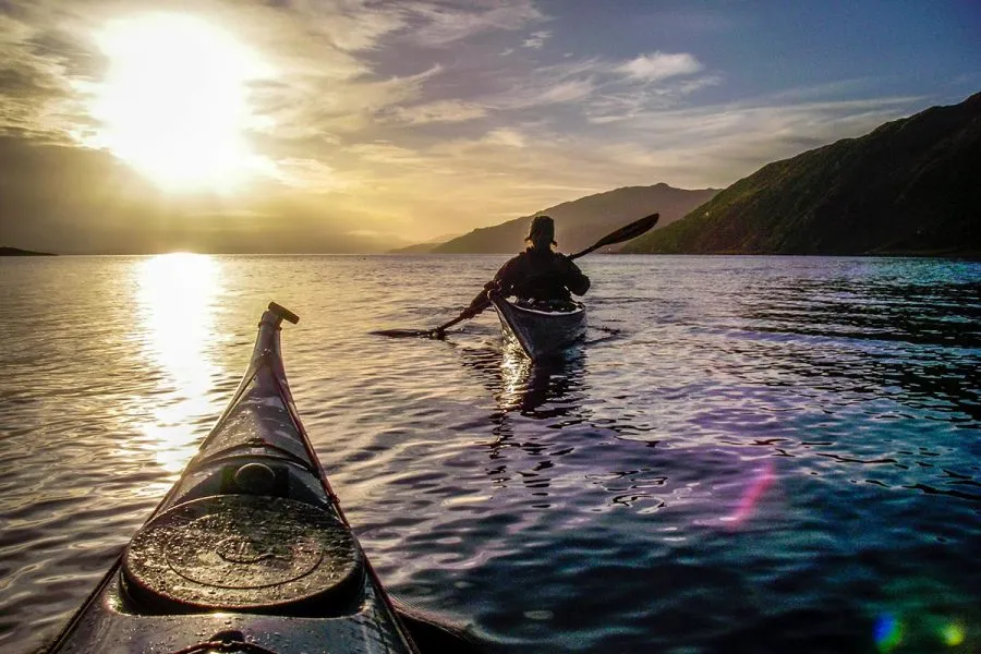 Ard Daraich - Photo of Kayakers by Simon Willis